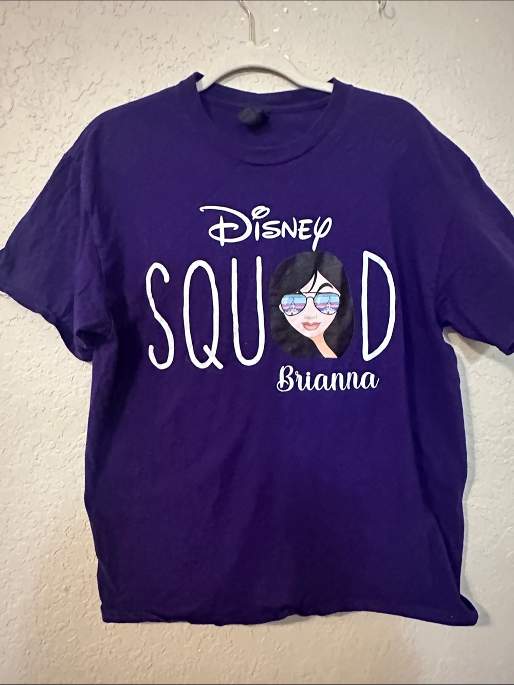 Disney Purple Disney 'SQUAD' mulan Brianna T‑Shirt 5